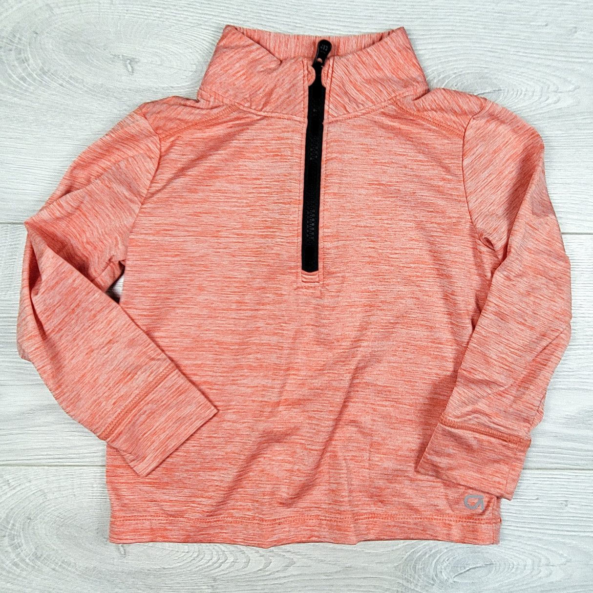 Gap heathered salmon pullover active top. Size 3T