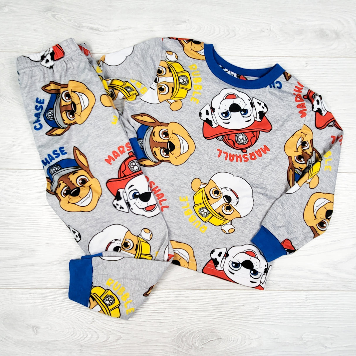 Grey Paw Patrol 2pc PJs. Size 3T
