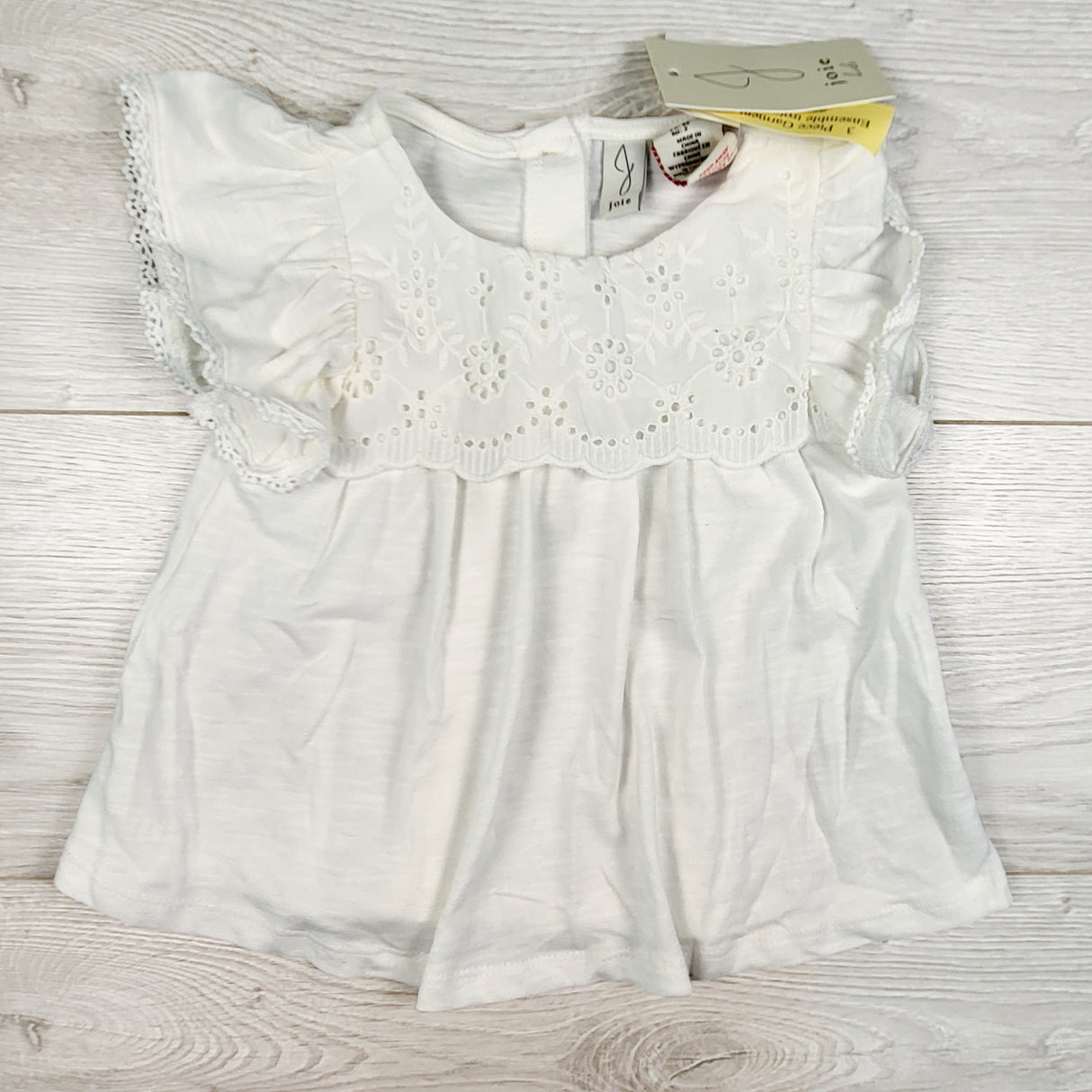 NEW - Joie white eyelet top. Size 24 months