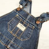 Oshkosh denim overalls with sparkles. Size 24 months