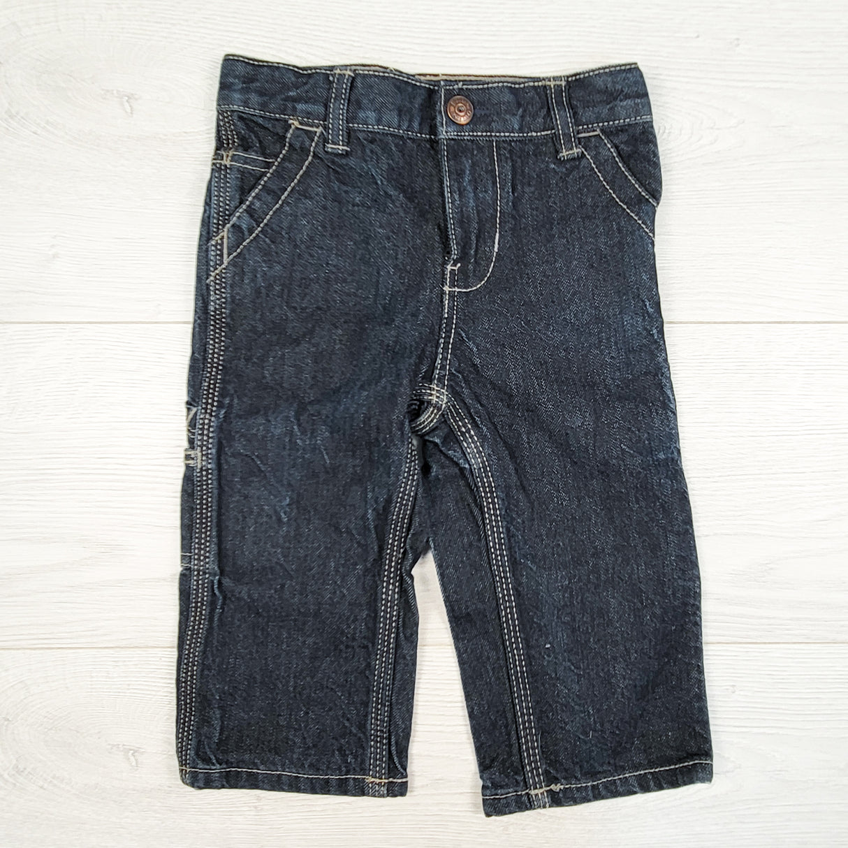 Oshkosh dark wash carpenter jeans. Size 12 months