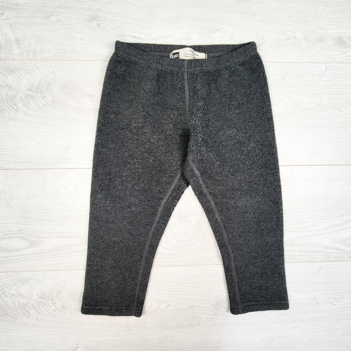 MEC grey fleece leggings. Size 24 months