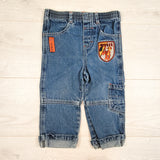 Vintage Y2K era Disney Tigger denim pants. Size 12-18 months