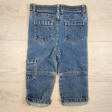 Vintage Y2K era Disney Tigger denim pants. Size 12-18 months