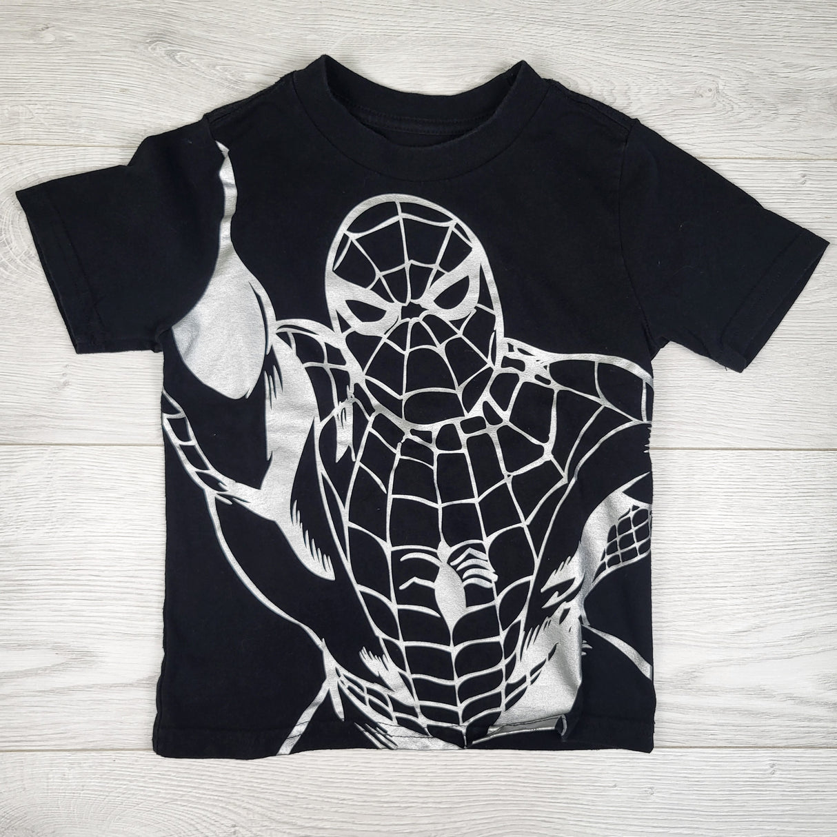 Marvel black Spider-man t-shirt. Size 4T
