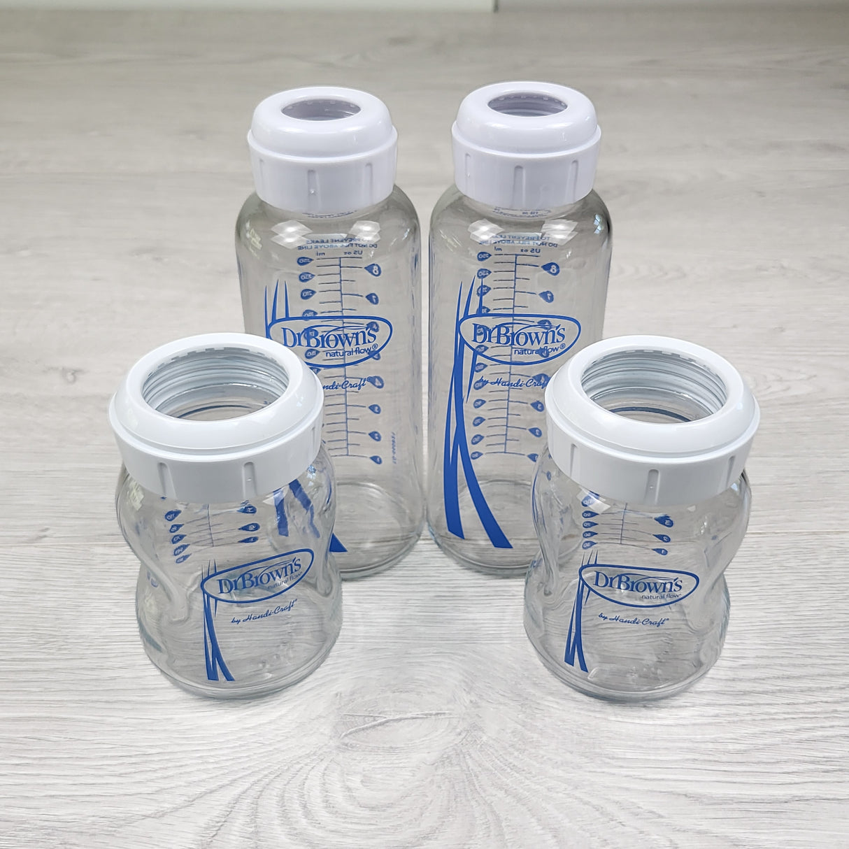 Lot of GLASS Dr. Brown's baby bottles (sorry, no shipping)