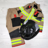 Teetot and Co. 3pc firefighter costume. Size 3/4T (sorry, no shipping)