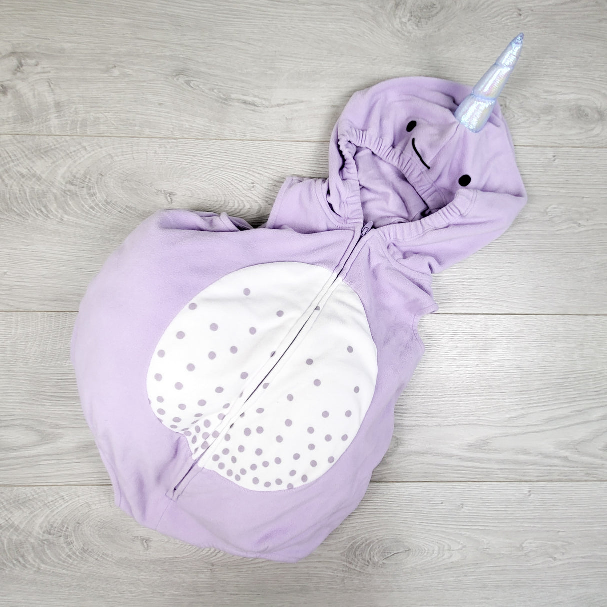 Carters purple narwhal costume. Size 24 months (sorry, no shipping)