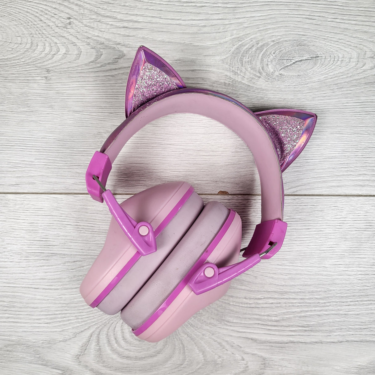 Cat ear noise cancelling headphones