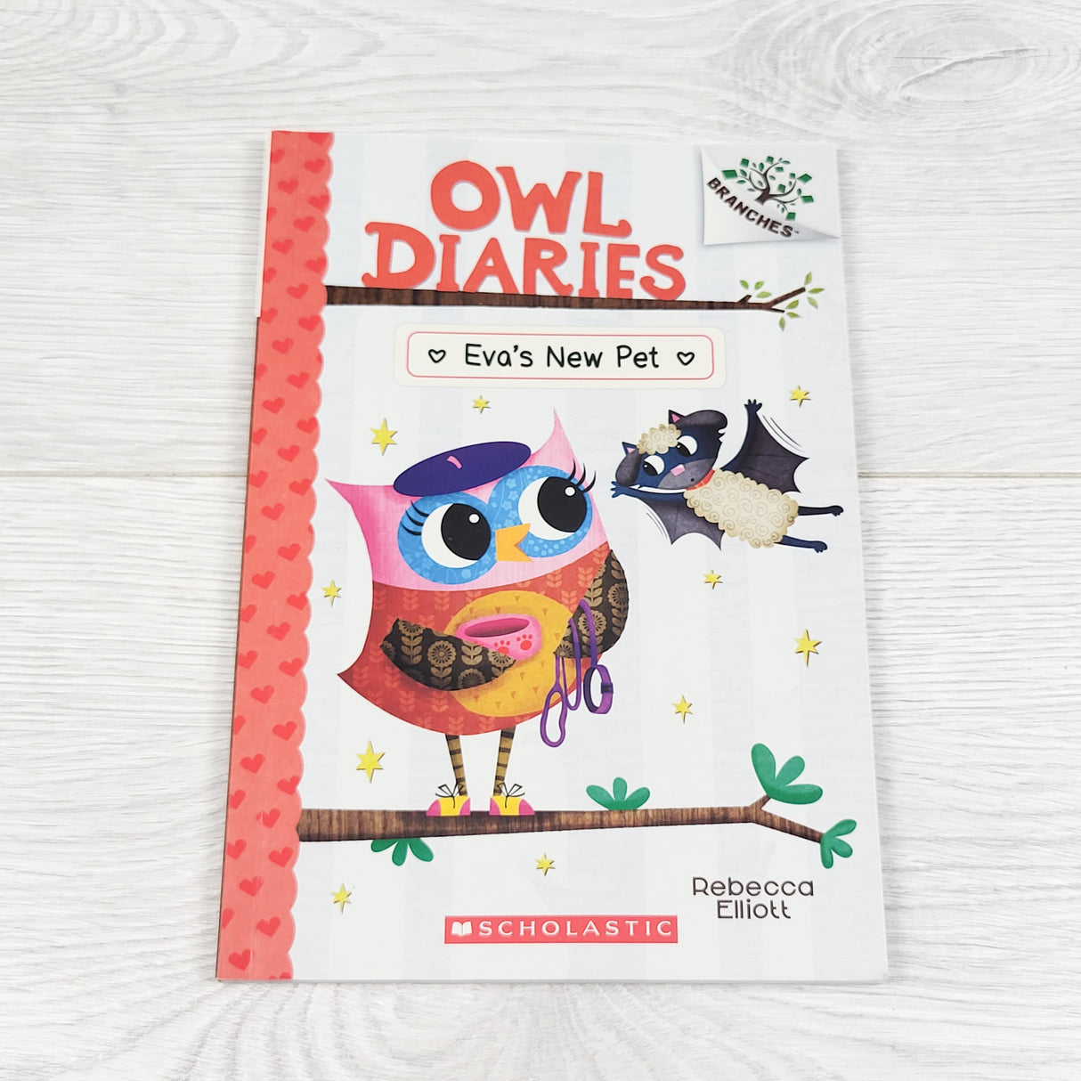 Owl Diaries: Eva's New Pet. Soft cover beginner chapter book