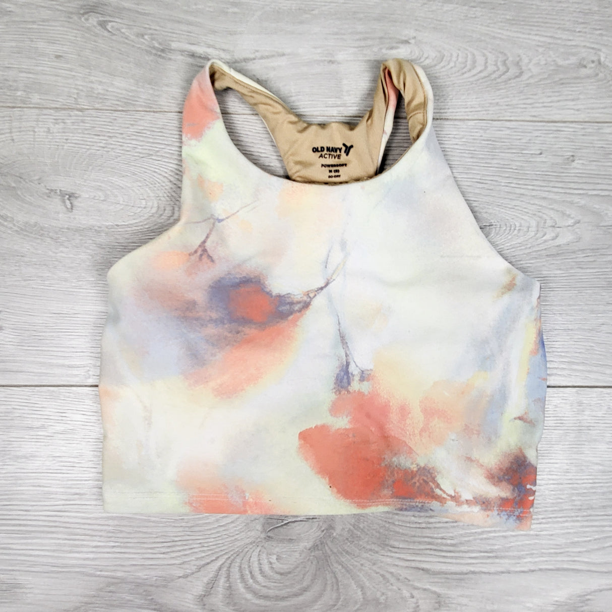 Old Navy Power Soft sports bra. Size 8