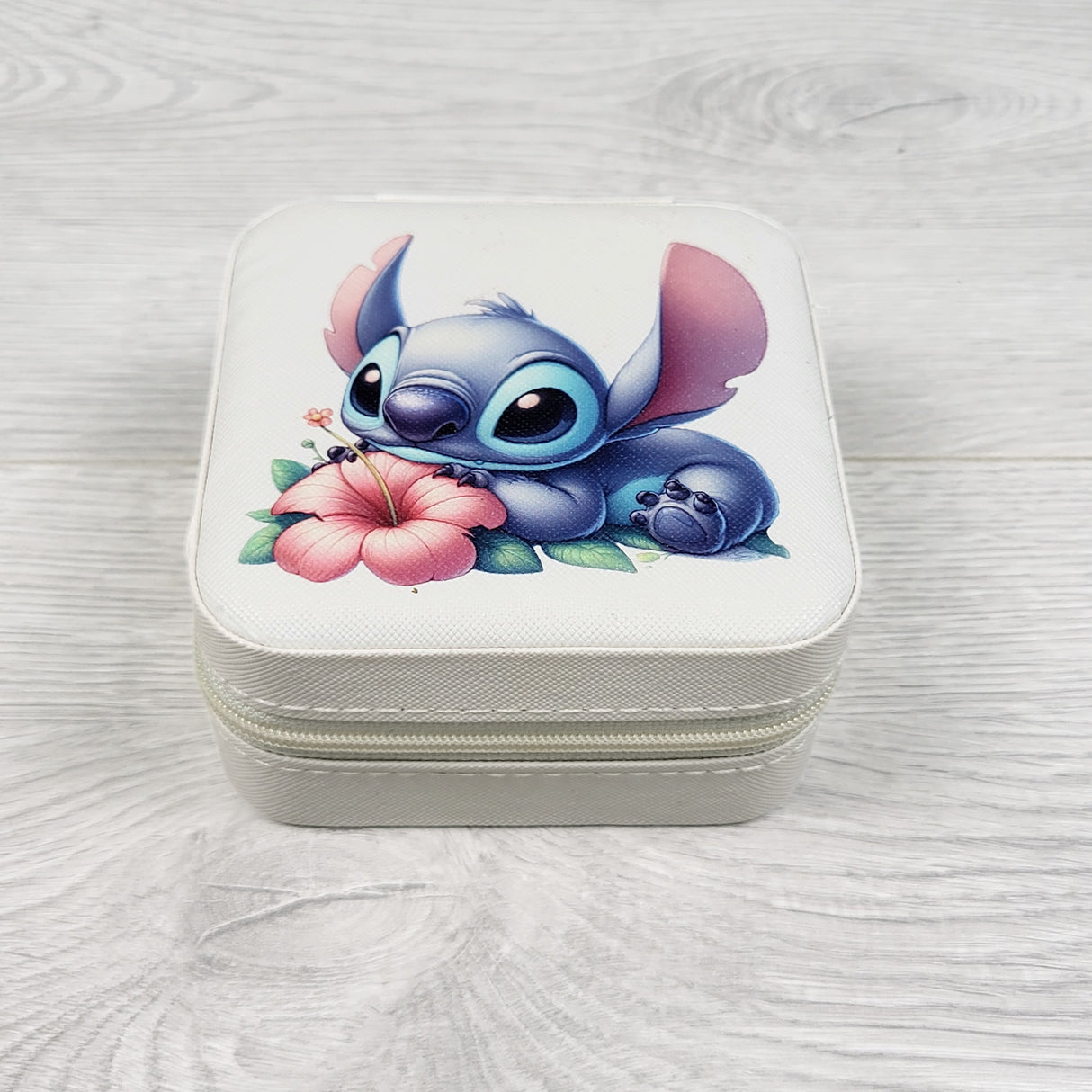 Disney Lilo & Stitch Faux-Leather Mini Travel Jewelry Case