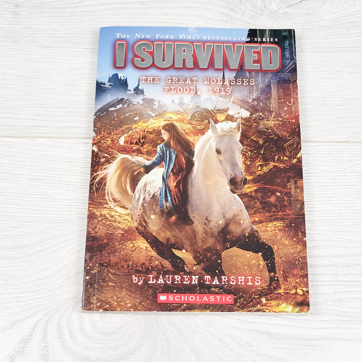 I Survived The Great Molasses Flood. Soft cover chapter book