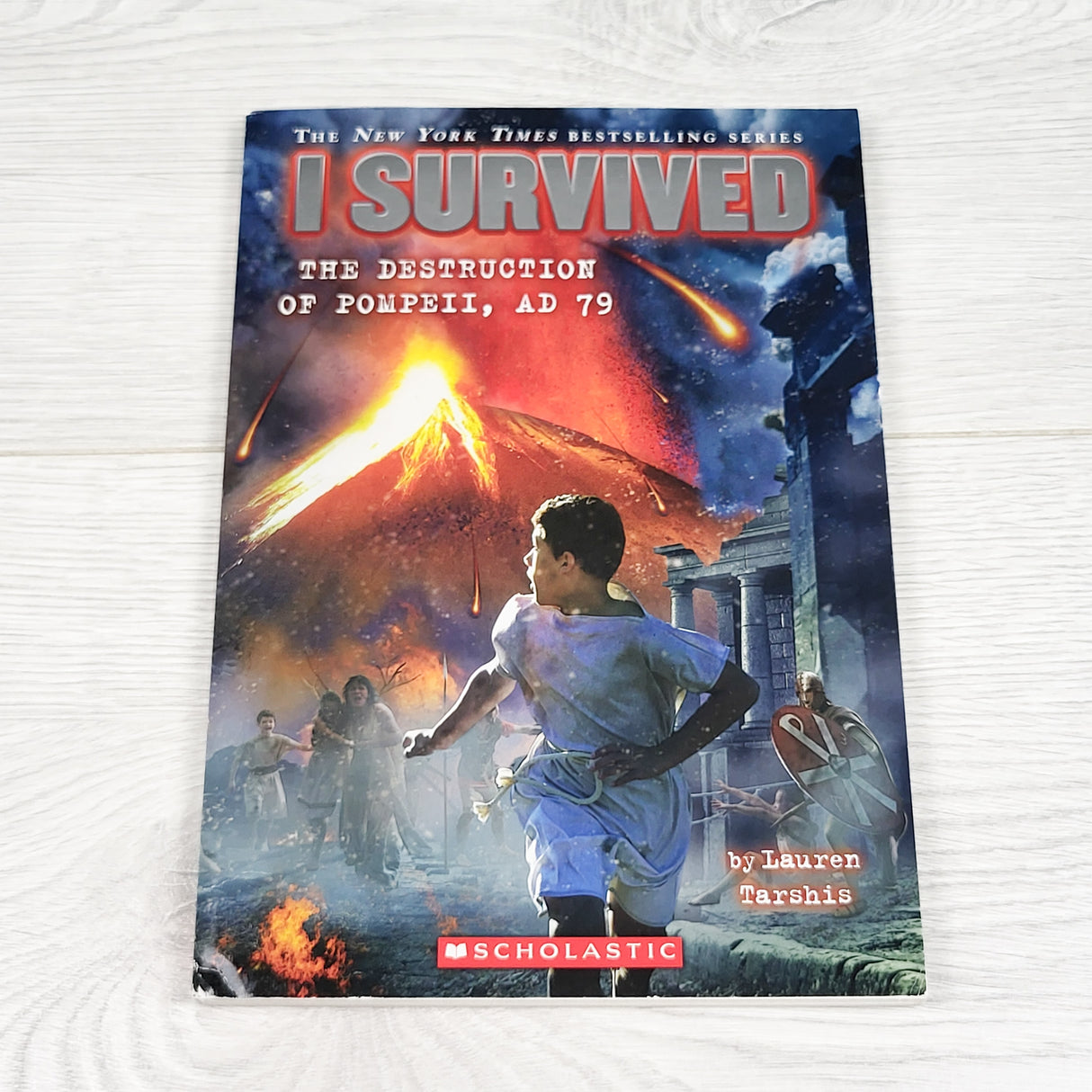 I Survived the Destruction of Pompeii. Soft cover chapter book