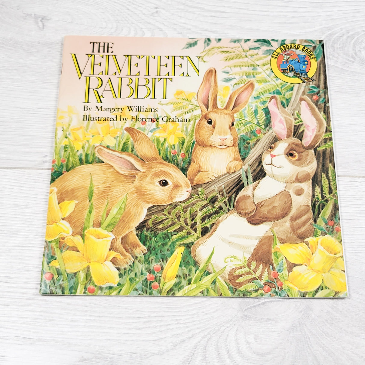 Vintage 1987 The Velveteen Rabbit soft cover book