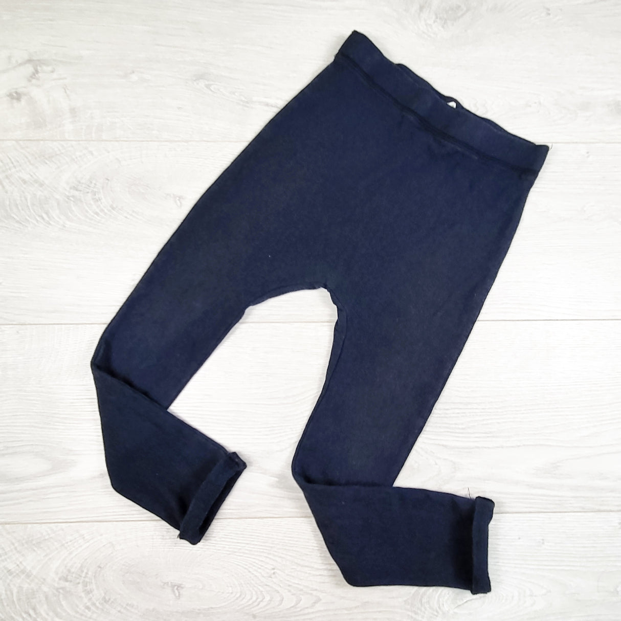 Os and Oakes blue bamboo blend pants. Size 6