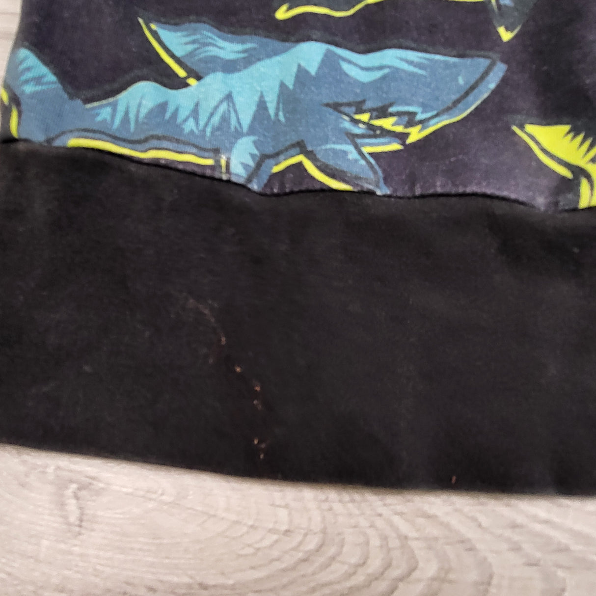 Handmade shark print pullover. Sizes like a 5/6
