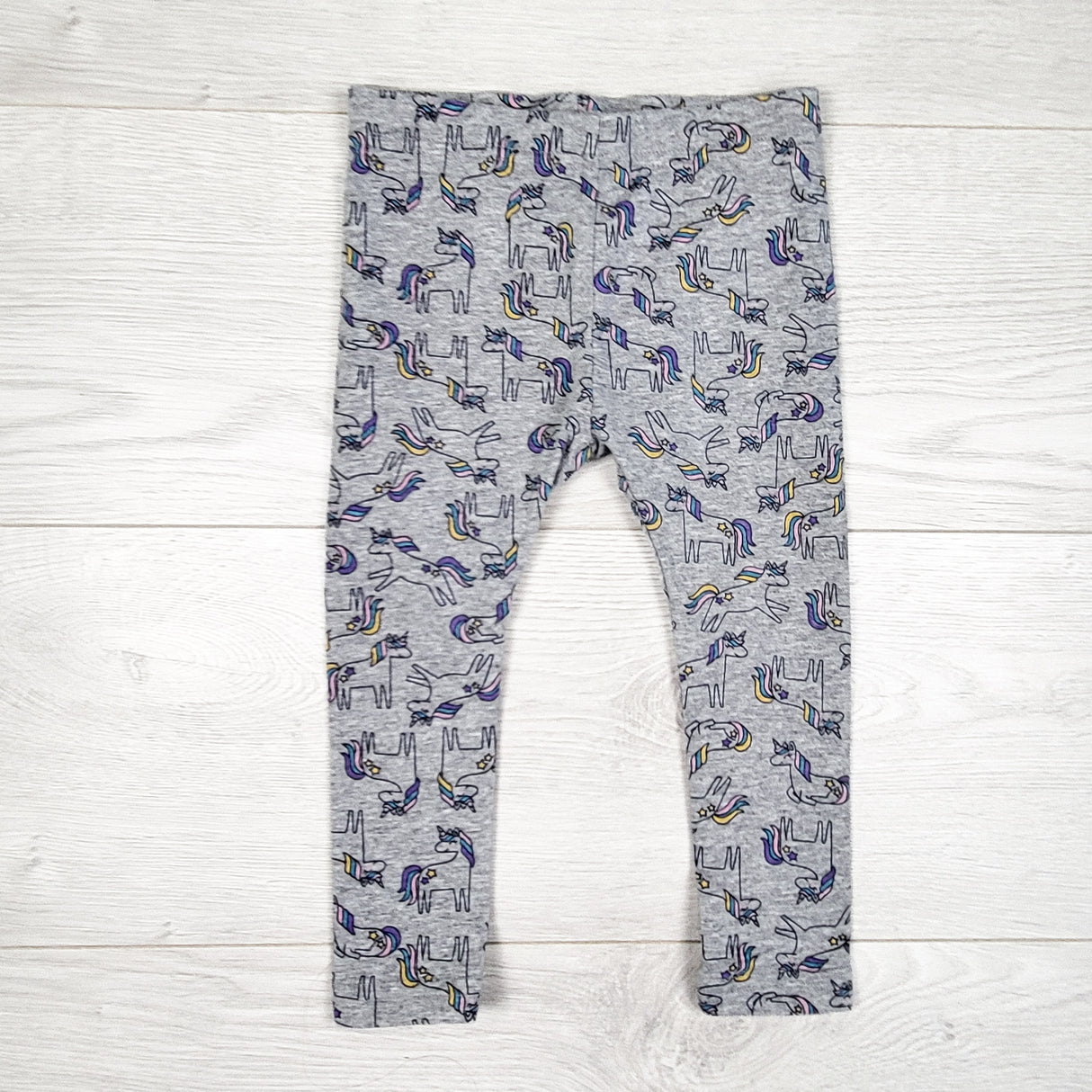 George grey unicorn leggings. Size 2T