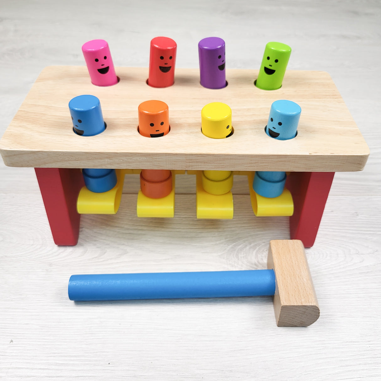 Melissa & Doug Deluxe Pounding Bench Wooden Toy (sorry, no shipping)