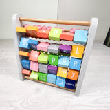 J'adore Wooden Alphabet Abacus / Learning Frame (sorry, no shipping)
