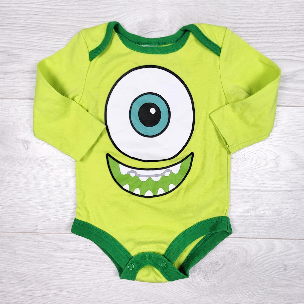 Disney Monsters Inc bodysuit. Size 3-6 months
