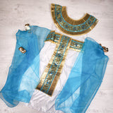 Cleopatra costume - MISSING HEAD PIECE. Size 4-6 Years