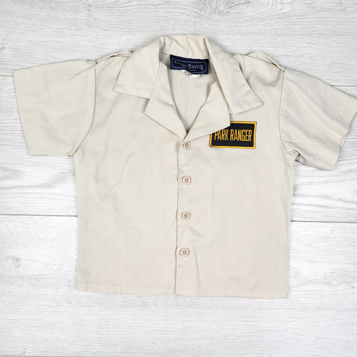 Little Baron "Park Ranger" shirt. Size 18 months