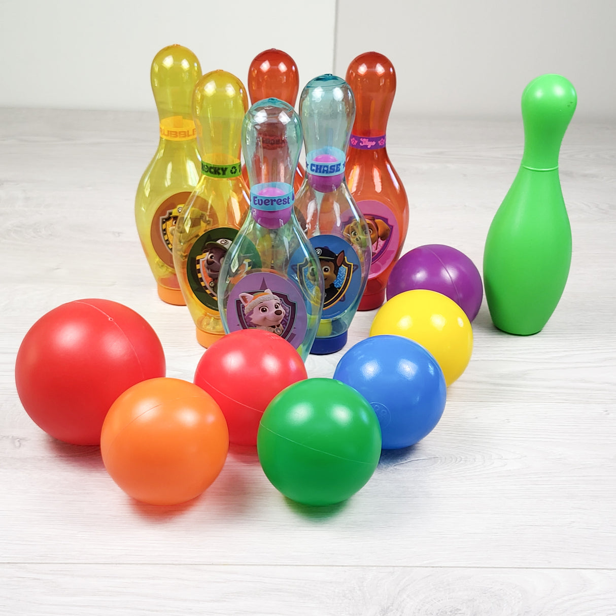 Paw Patrol bowling set (sorry, no shipping)
