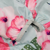 George mint floral pront water resistant windbreaker jacket. Size 6 - AS IS