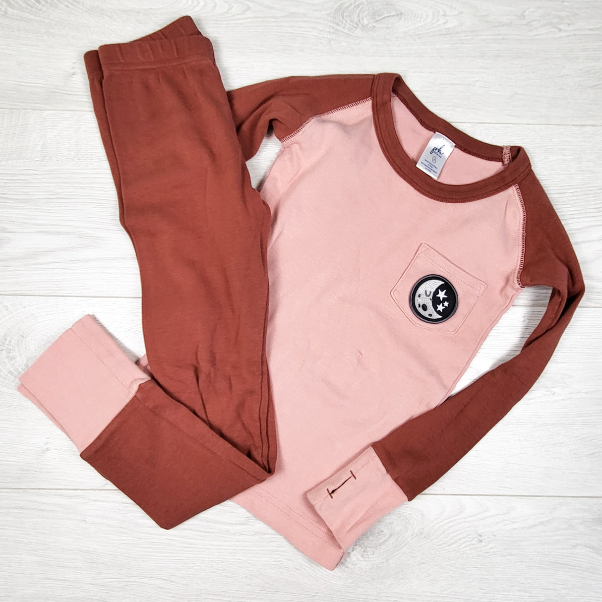 Peekaboo Beans 2pc PJs. Size 6 - AS IS