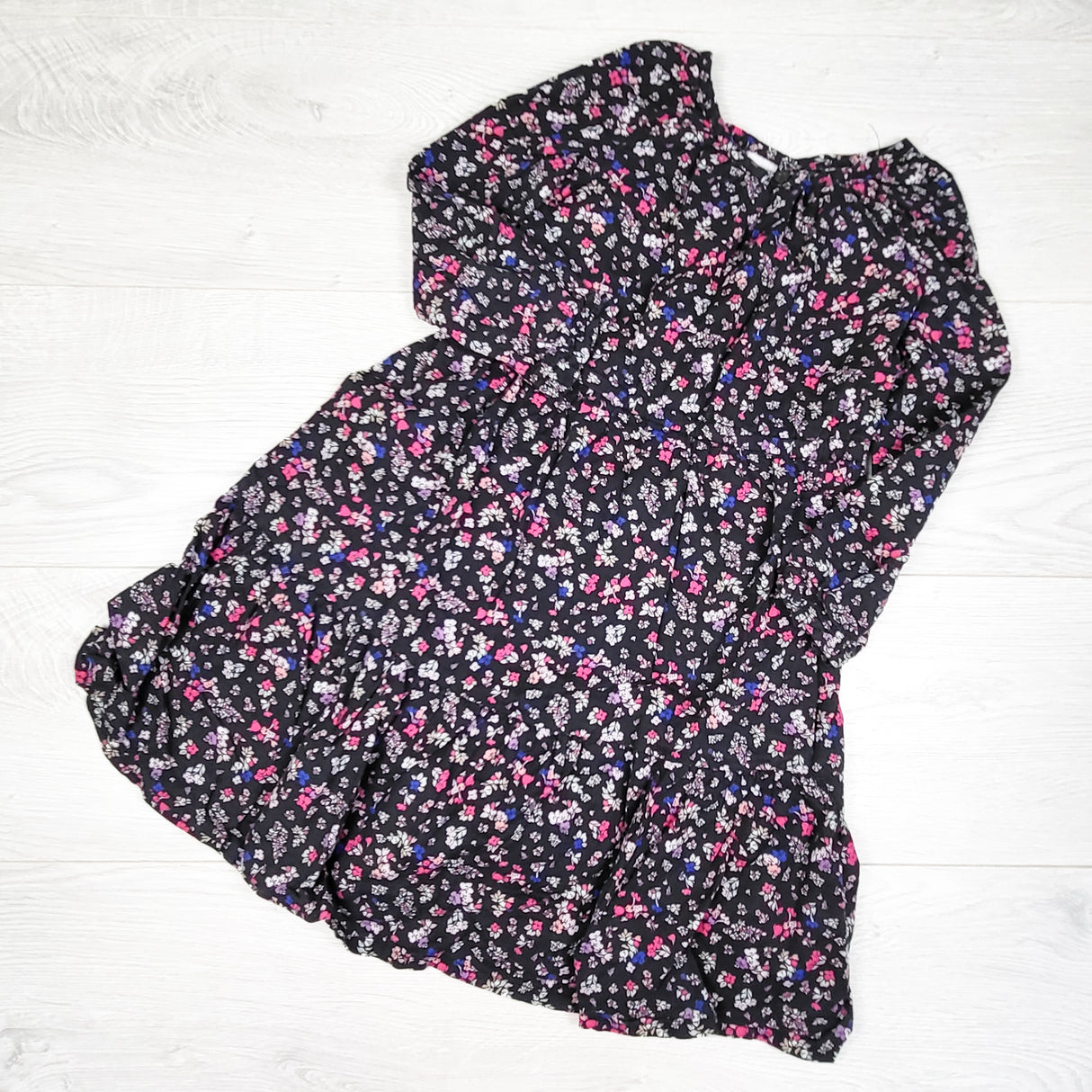 Carters navy floral print dress. Size 4T