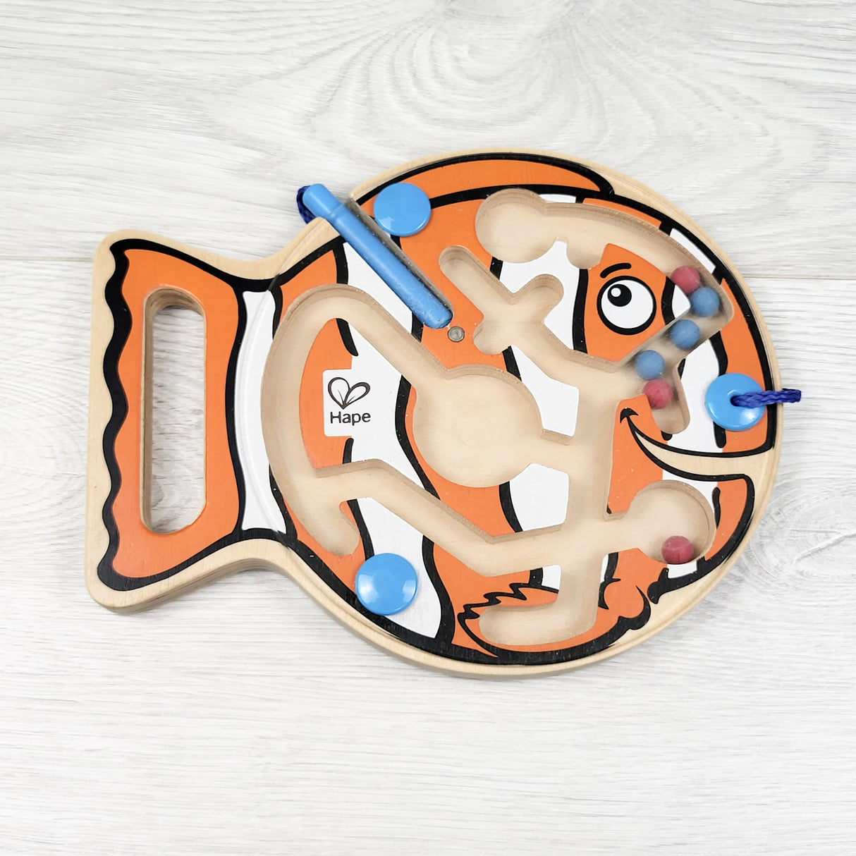 Hape Go-Fish-Go Magnetic Wooden Maze Puzzle