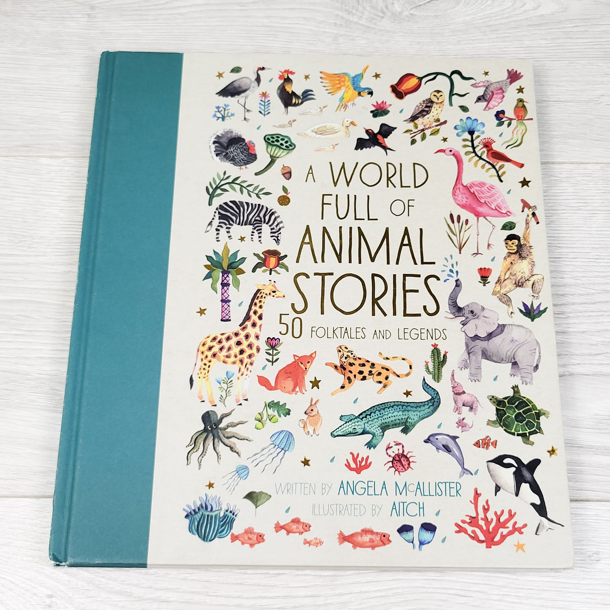A World Full of Animal Stories. Hardcover book (sorry, no shipping)