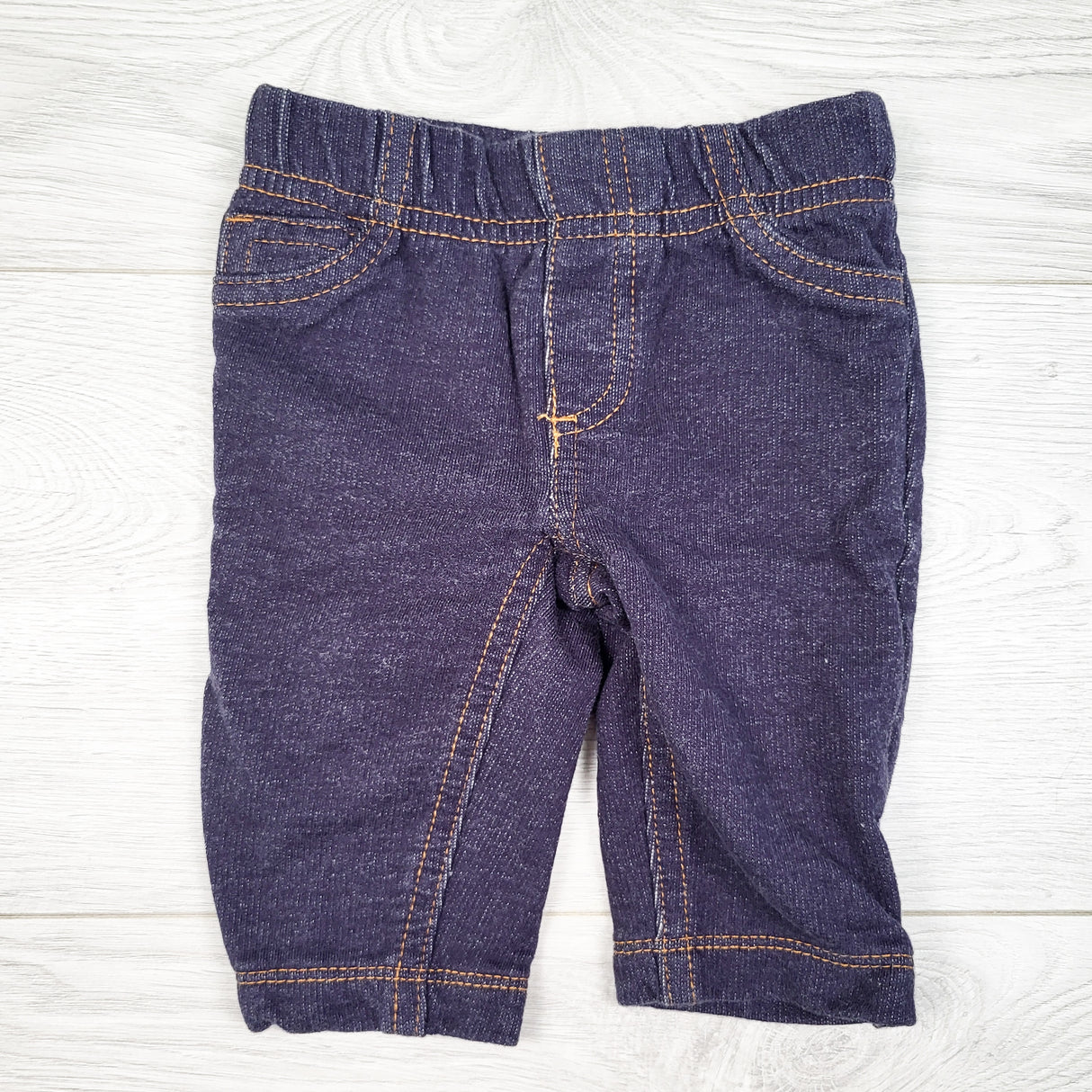 Carters denim look cotton pants. Size 3 months