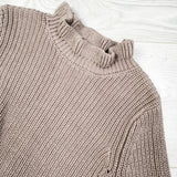 Mayoral taupe sweater with sparkles. Size 4T