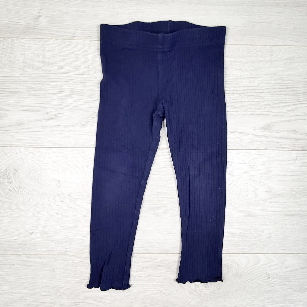 Carters navy ribbed leggings. Size 3T