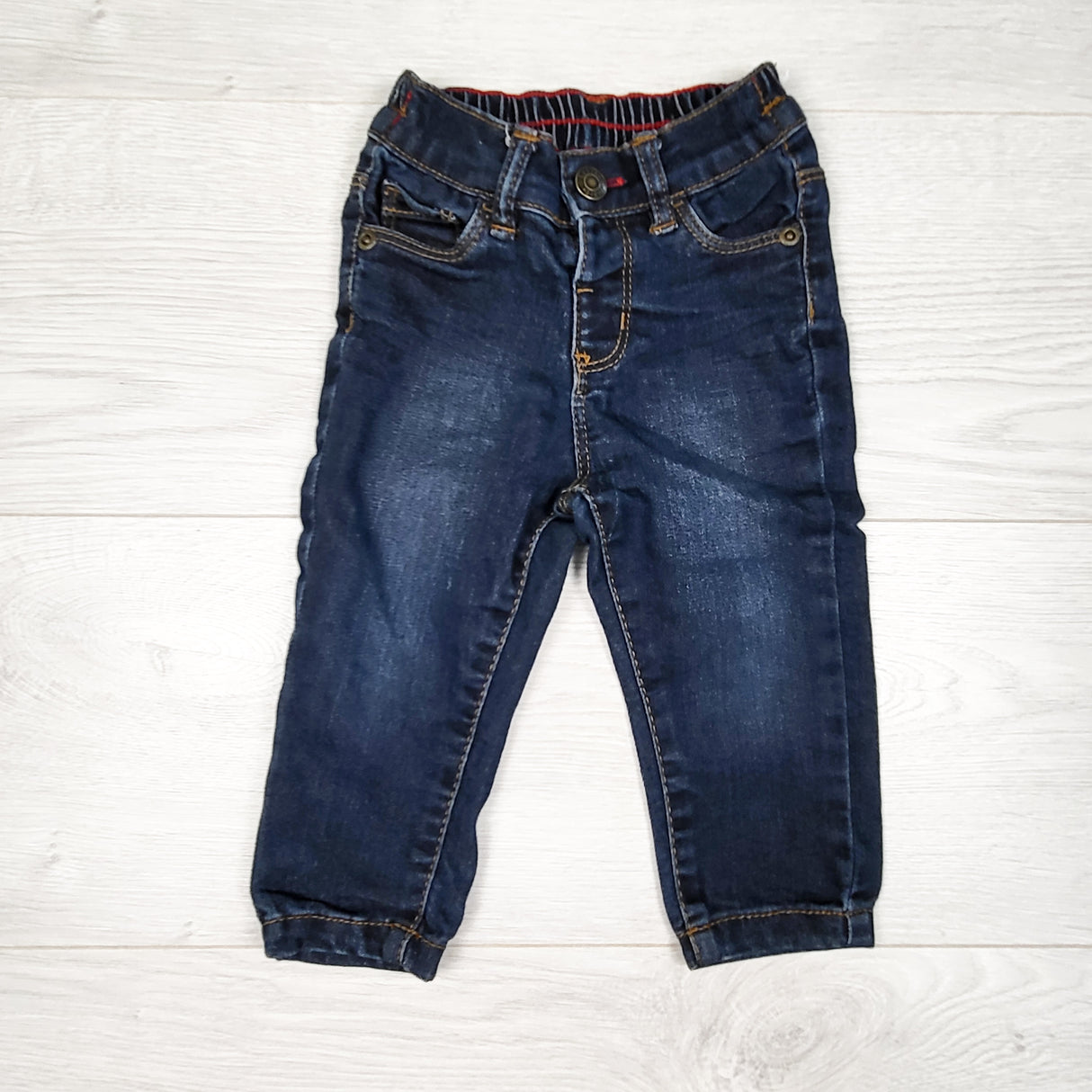 George dark wash jeans. Size 3-6 months