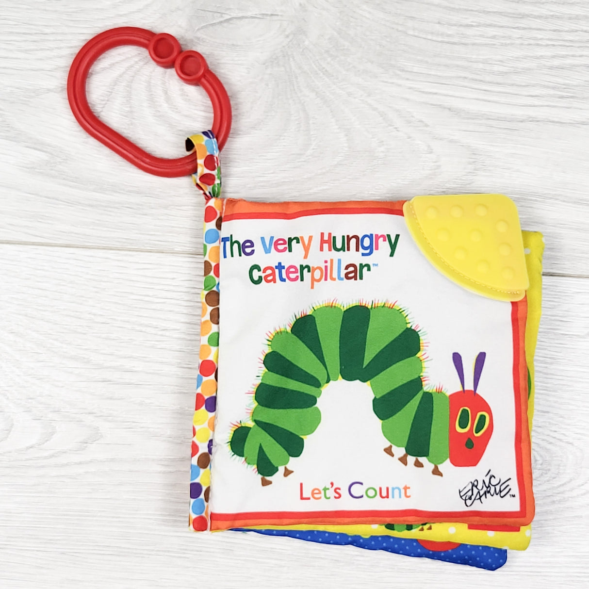 The Very Hungry Caterpillar Let's Count Clip On Soft Book
