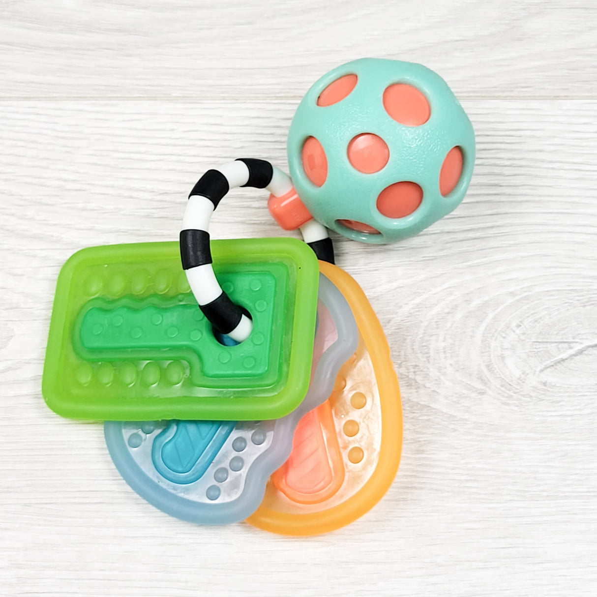 Sassy teether keys toy