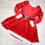 H and M red Santa dress. Size 8-10 Years - AS IS
