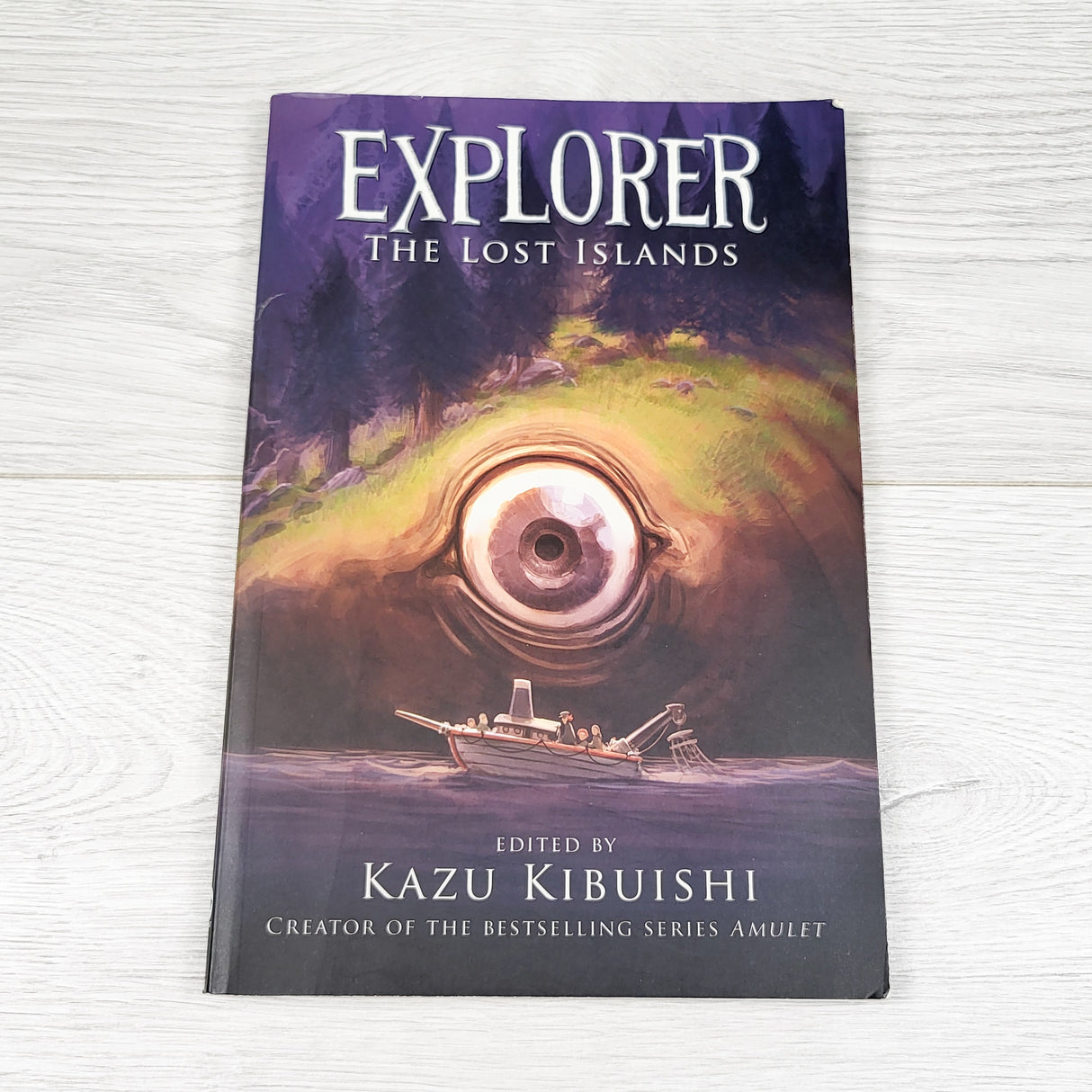 Explorer: The Lost Islands. Soft cover graphic novel