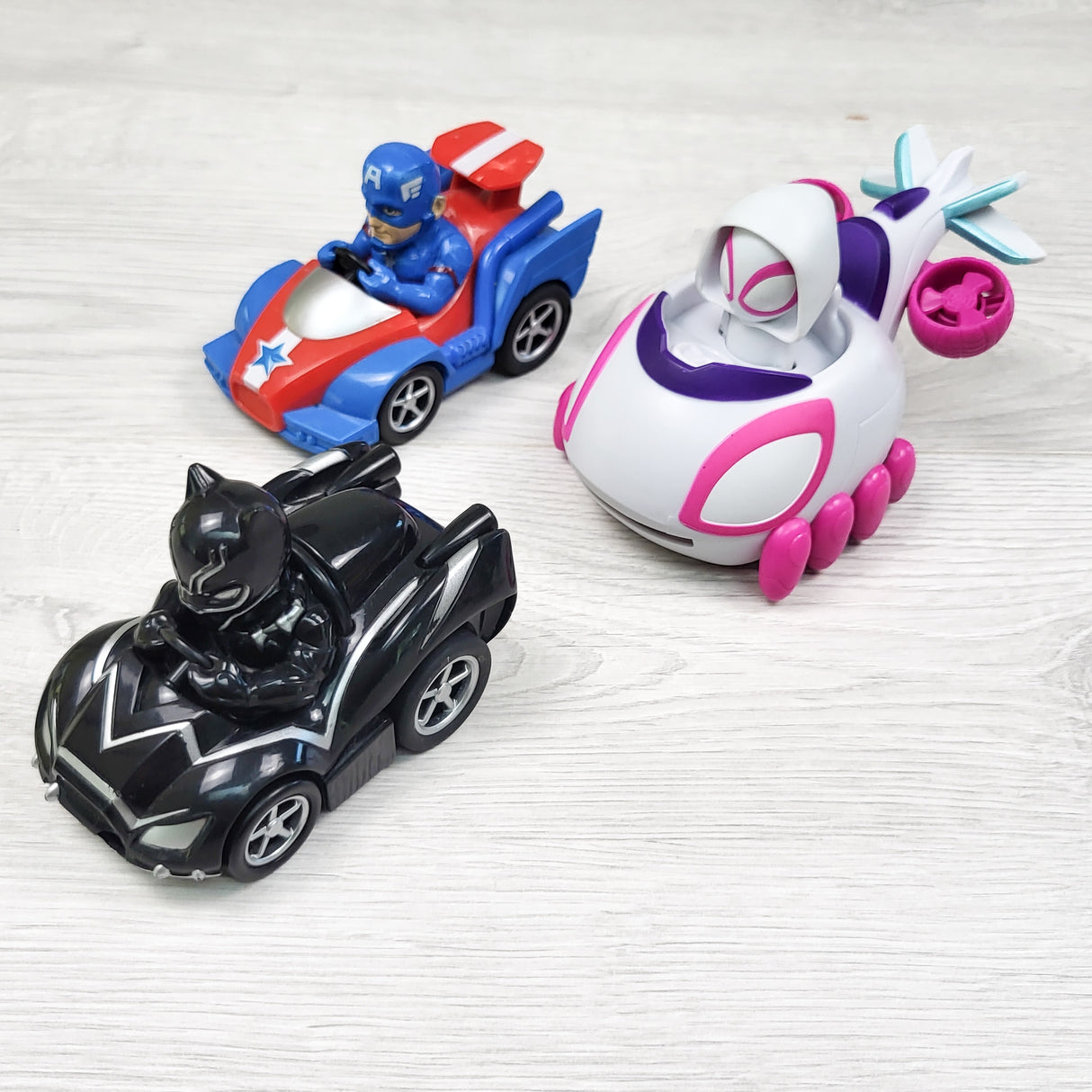 Marvel Spidey and His Amazing Friends Webbed Wheelies toys