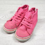 Vans Hot Pink "Sk8-Hi Zip" sneakers. Size 6.5