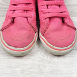 Vans Hot Pink "Sk8-Hi Zip" sneakers. Size 6.5