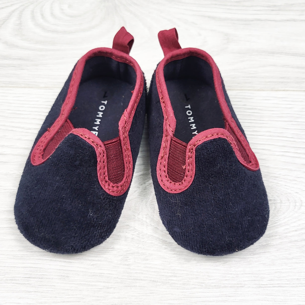 Tommy Hilfiger navy soft soled shoes. Size 1