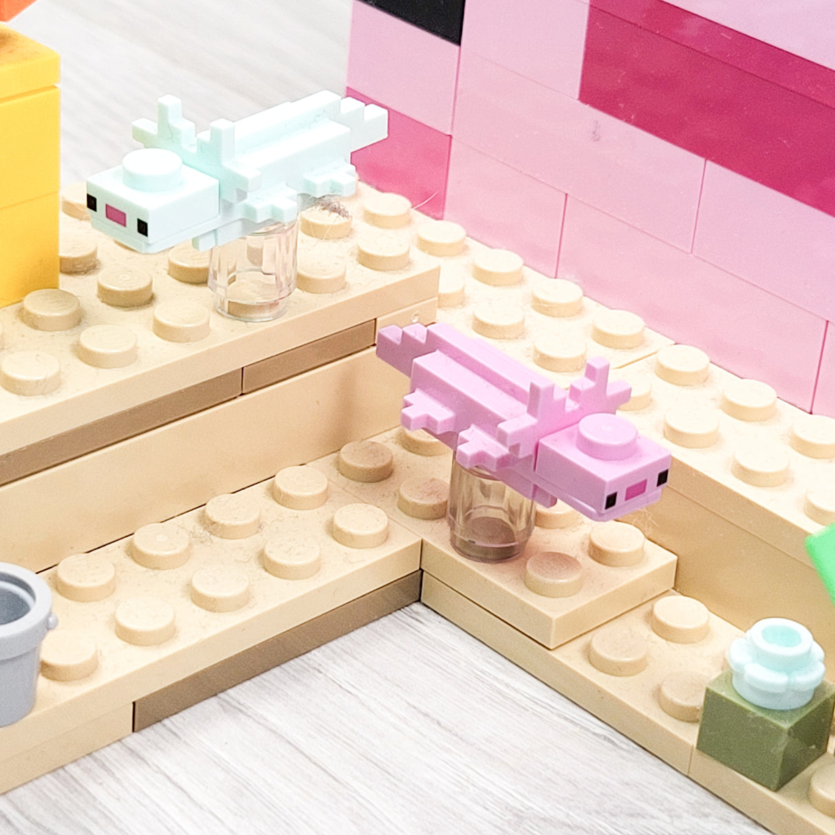 LEGO Minecraft The Axolotl House (21247) building set