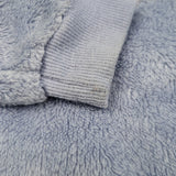 Pekkle blue faux fur sweatshirt with hearts. Size 24 months