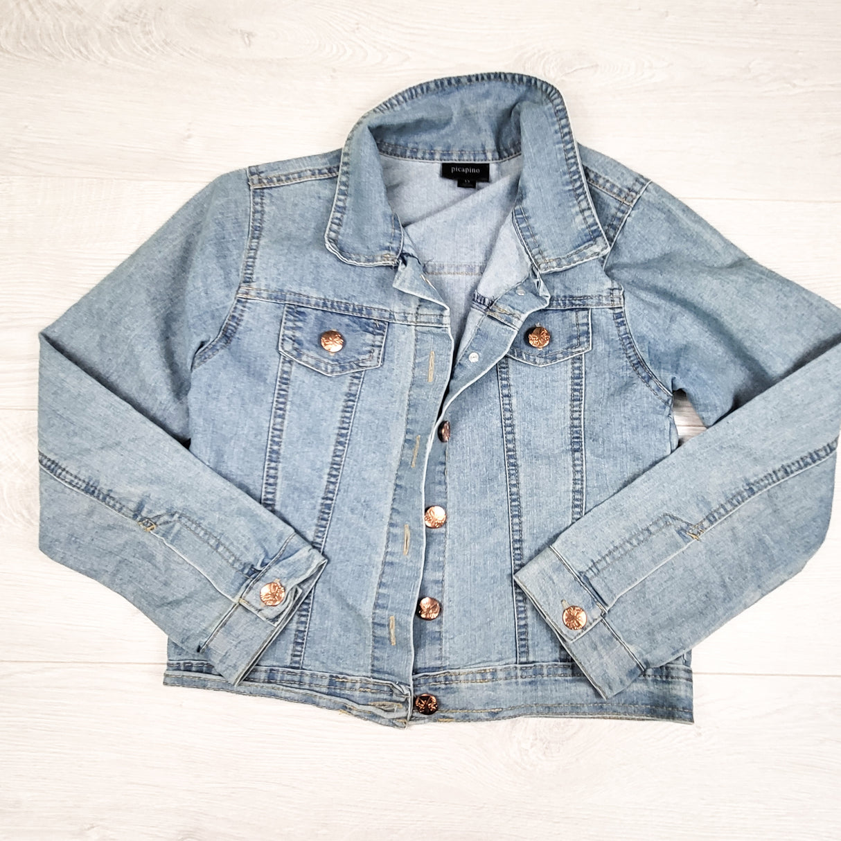 Picapino lightweight denim jacket. Size 12