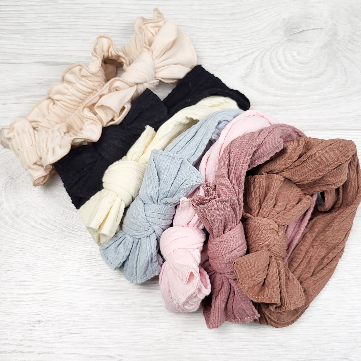 Lot of bow headbands (7pcs)