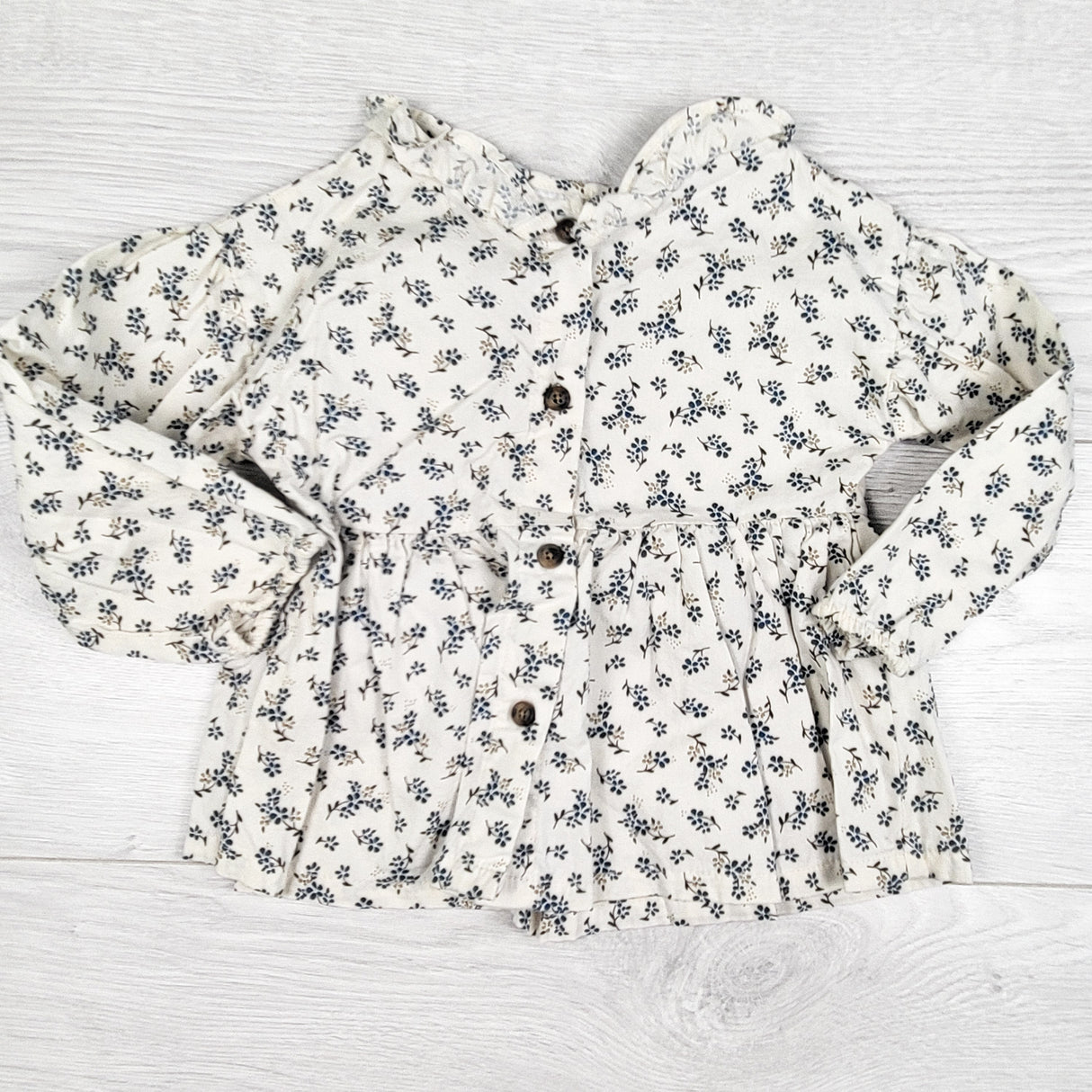 Carters floral print blouse. Size 18 months